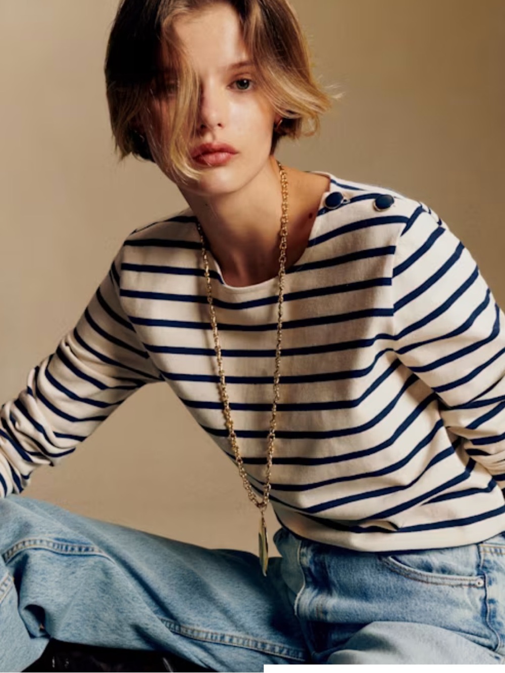 SEZANE COLETTE MARINIÈRE size L
